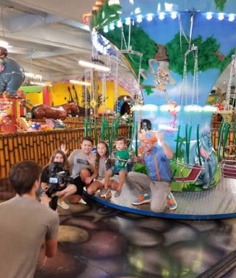 The indoor amusement ride that inspired Party Jungle